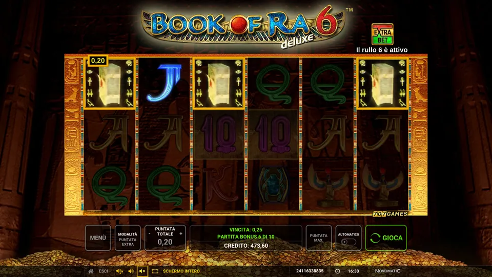 Tre libri durante il bonus: altre dieci partite